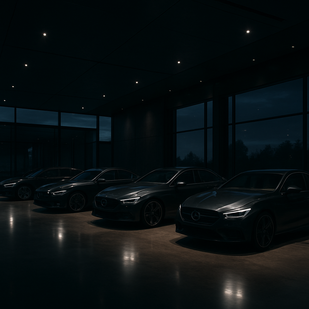 Showroom de Pappos Cars